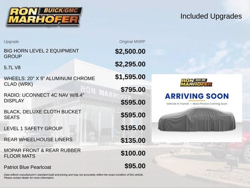 Used 2021 RAM 1500 Big Horn AWD/4WD image 2