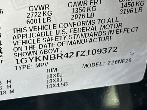 New 2026 Cadillac XT5 Luxury w/ LPO, Floor Liner Package AWD/4WD image 30
