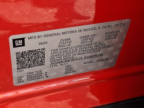 Certified 2020 Chevrolet Blazer RS FWD image 26