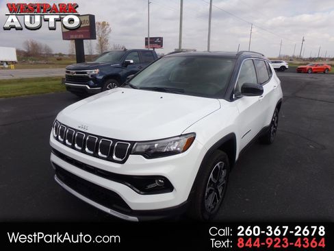 Used 2022 Jeep Compass Limited AWD/4WD image 1