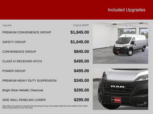 New 2025 RAM ProMaster 3500 w/ Premium Convenience Group image 7