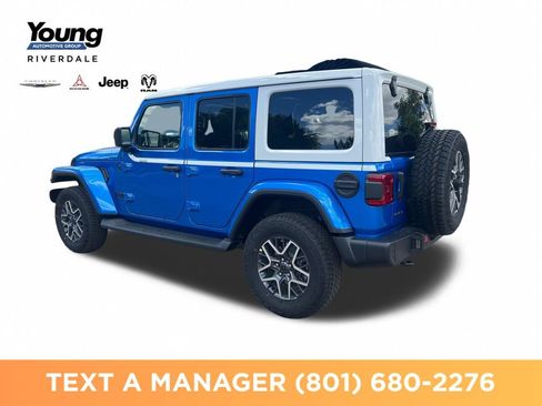 New 2026 Jeep Wrangler Unlimited Sahara w/ Whitecap Package AWD/4WD image 3