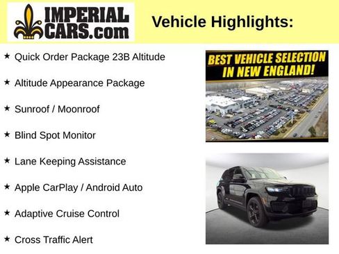 Used 2023 Jeep Grand Cherokee Altitude AWD/4WD image 3