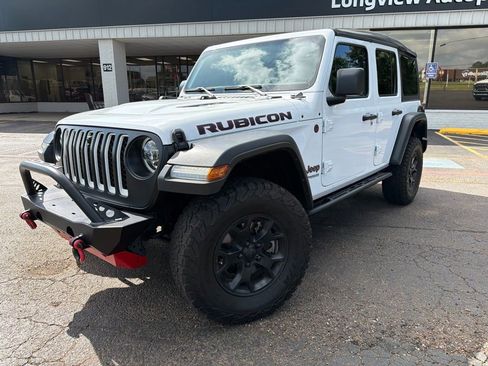 Used 2022 Jeep Wrangler Unlimited Rubicon w/ LED Lighting Group AWD/4WD image 1
