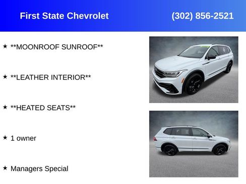 Used 2024 Volkswagen Tiguan SE R-Line AWD/4WD image 2