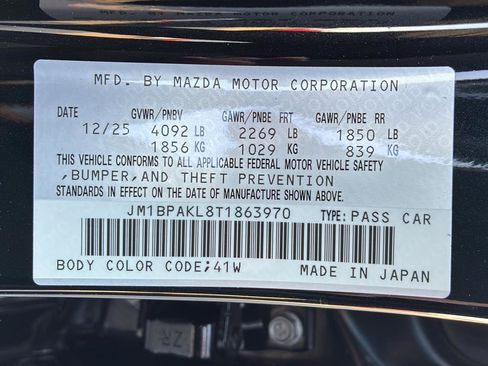 New 2026 MAZDA MAZDA3 s Sport FWD image 38