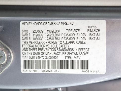 Used 2016 Acura RDX AWD w/ Advance Package image 27