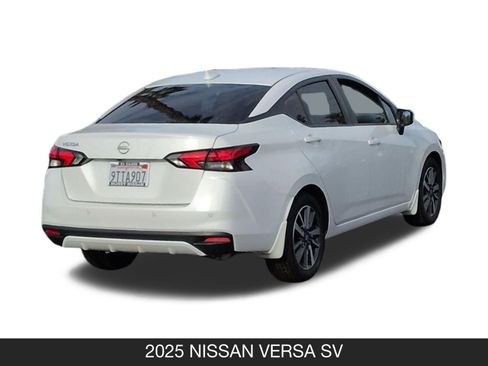 Certified 2025 Nissan Versa SV w/ Trunk Package image 8
