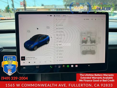 Used 2021 Tesla Model Y Long Range AWD/4WD image 14