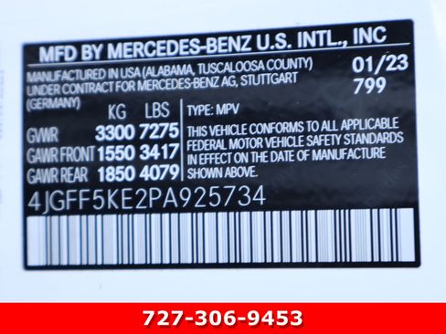 Certified 2023 Mercedes-Benz GLS 450 4MATIC w/ AMG Line Exterior image 31