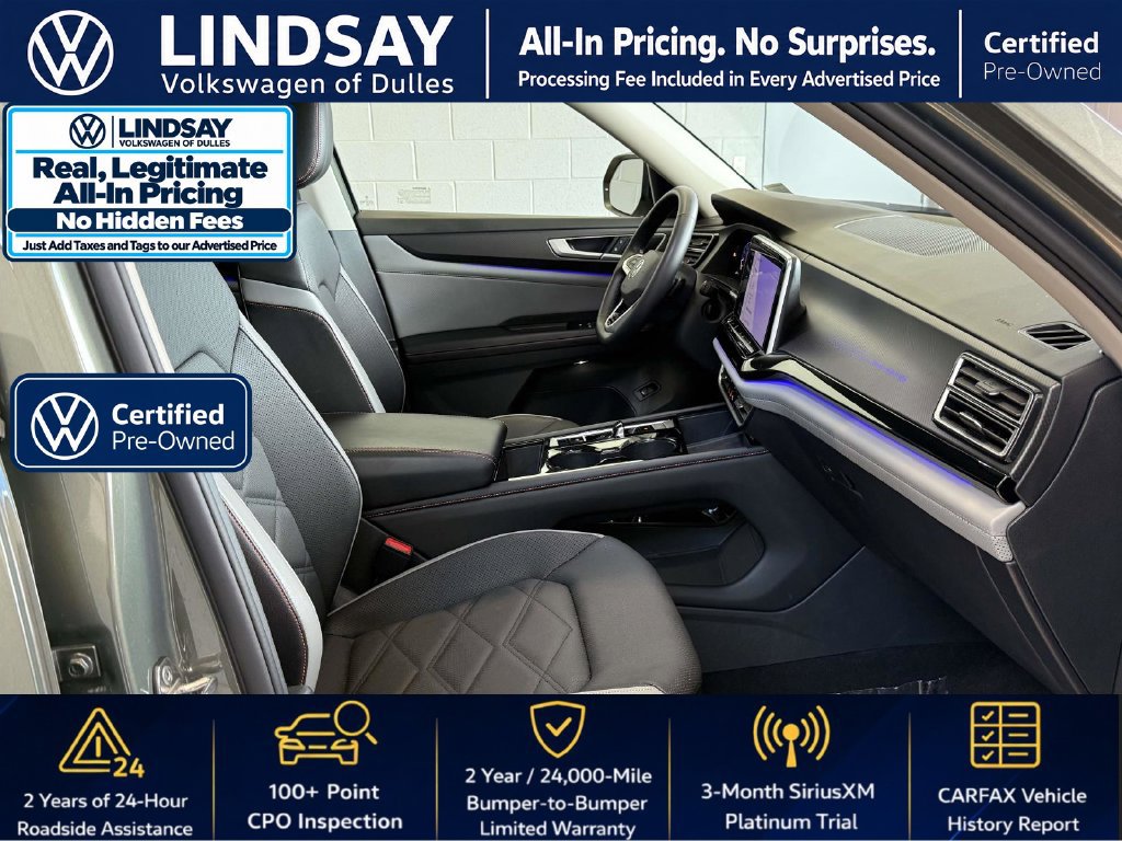 Used 2024 Volkswagen Atlas Peak Edition SE AWD/4WD image 13