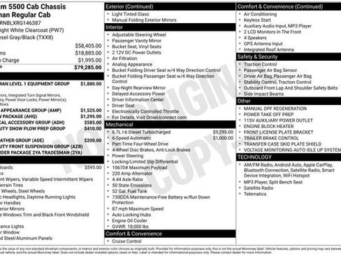 New 2024 RAM 5500 Tradesman AWD/4WD image 4