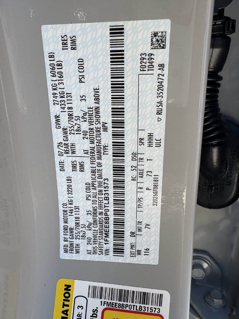 Used 2026 Ford Bronco Outer Banks AWD/4WD image 27