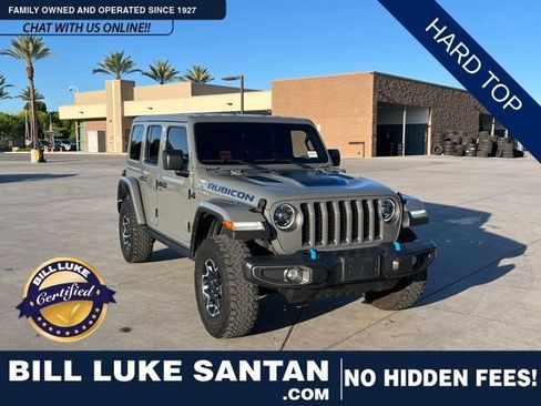 Used 2023 Jeep Wrangler Unlimited Rubicon 4xe AWD/4WD image 1