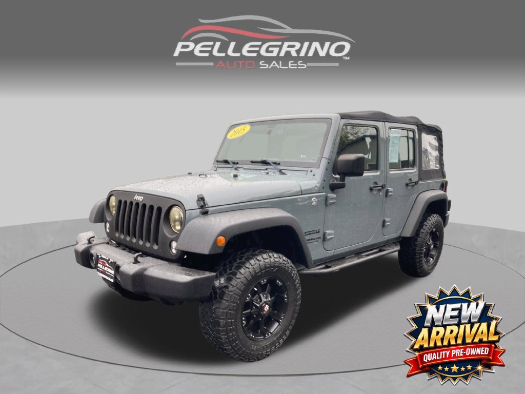 Used 2015 Jeep Wrangler Unlimited Sport w/ Connectivity Group AWD/4WD 360° Tour