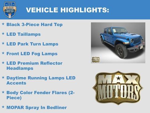 Used 2023 Jeep Gladiator Mojave w/ LED Lighting Group image 11