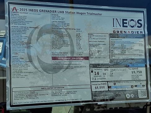 New 2025 INEOS Grenadier Trialmaster Edition image 10