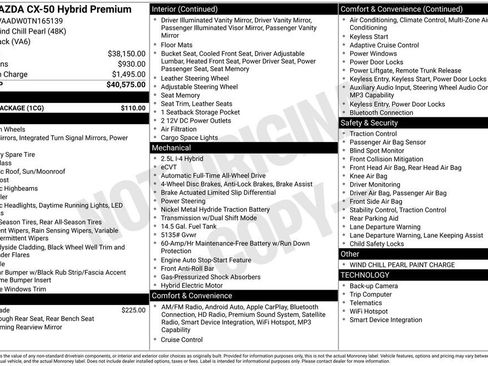 New 2026 MAZDA CX-50 AWD 2.5 Hybrid w/ Cargo Package image 4