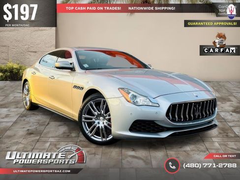 Used 2017 Maserati Quattroporte S RWD image 48