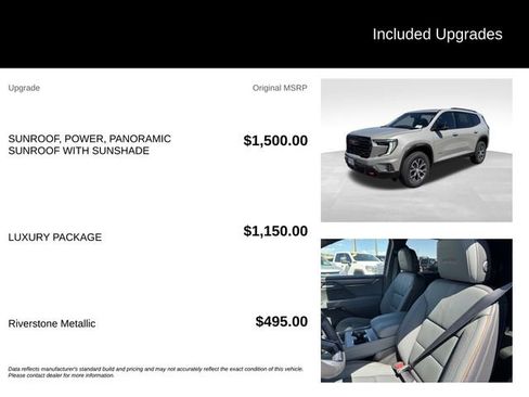 New 2026 GMC Acadia AT4 w/ Luxury Package AWD/4WD image 5