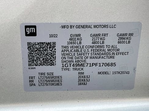 Used 2023 GMC Sierra 2500 SLE w/ SLE Value Package; AWD/4WD image 18