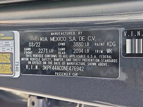Used 2022 Kia Forte GT FWD image 26
