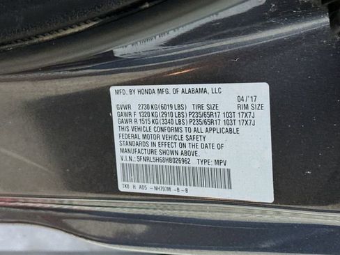 Used 2017 Honda Odyssey EX-L image 32