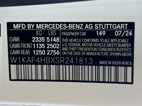 Used 2025 Mercedes-Benz C 300 4MATIC Sedan image 40