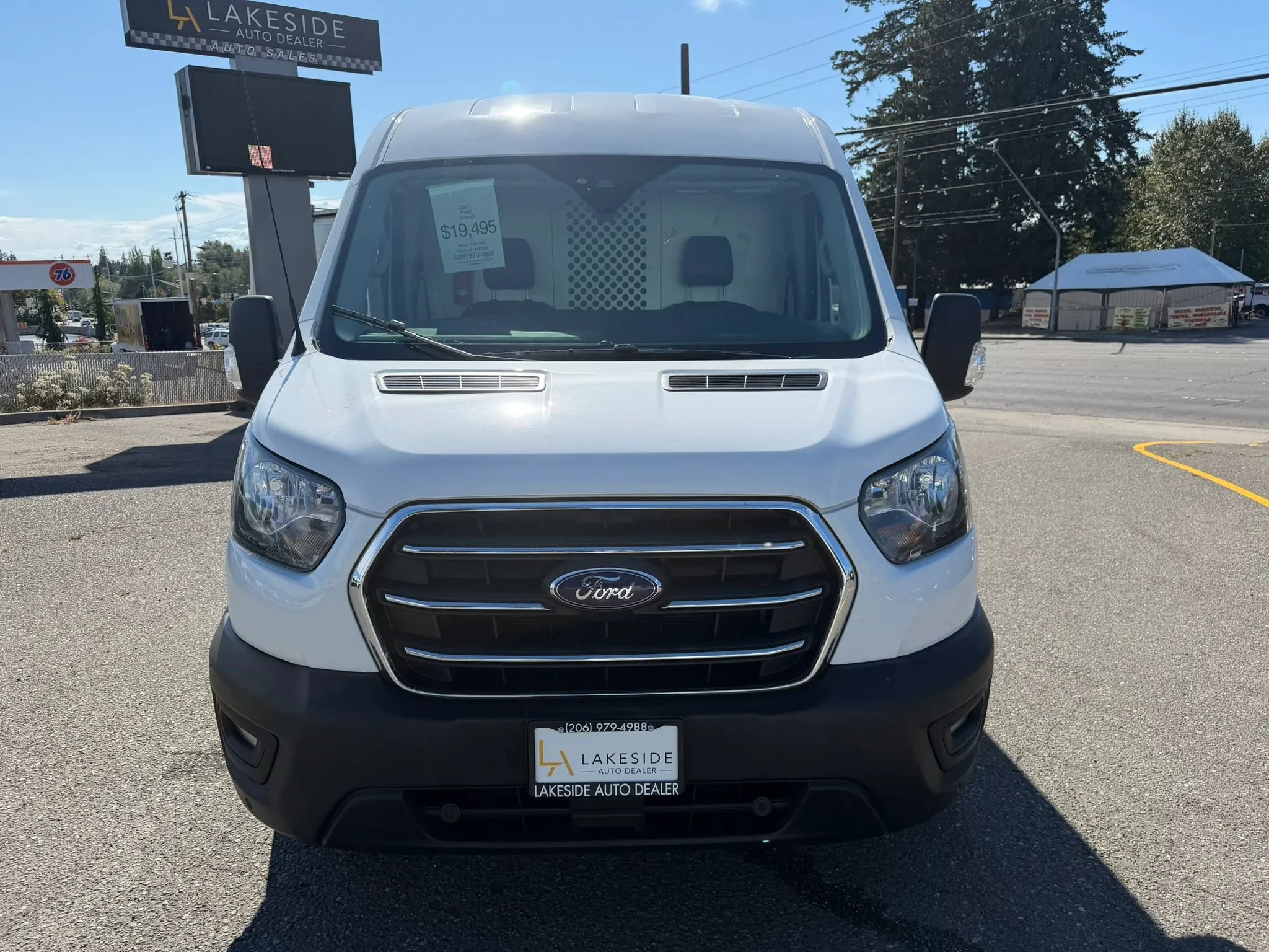 Used 2020 Ford Transit 250 Medium Roof w/ Load Area Protection Package RWD image 2