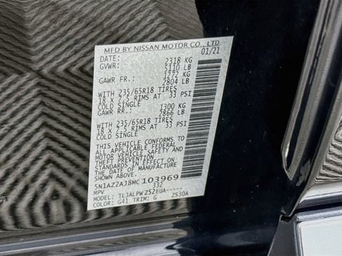 Used 2021 Nissan Murano S FWD image 29