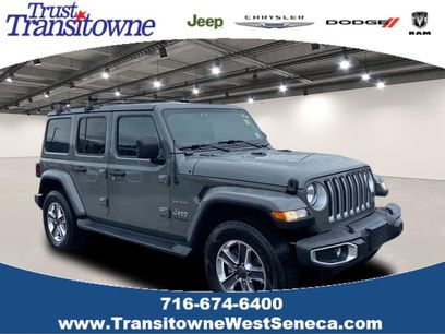 Used 2020 Jeep Wrangler Unlimited Sahara w/ Uconnect 4C Nav & Sound Group