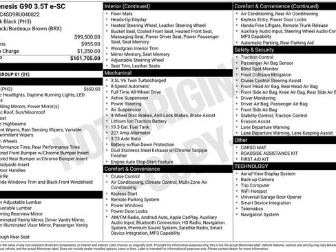 Used 2024 Genesis G90 3.5T image 3