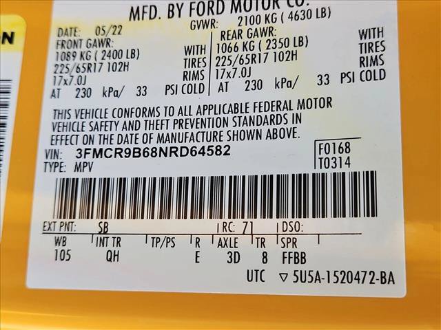 Used 2022 Ford Bronco Sport Big Bend AWD/4WD image 29