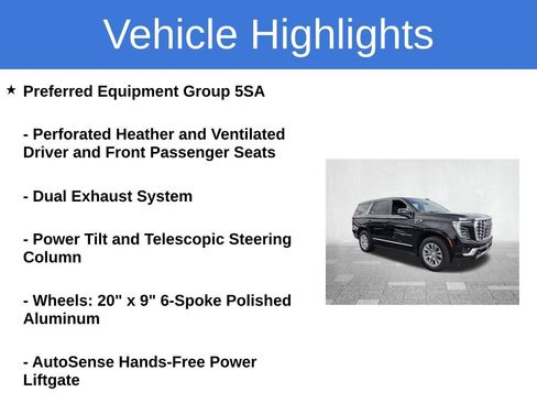 Certified 2025 GMC Yukon Denali AWD/4WD image 5