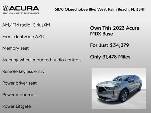 Used 2023 Acura MDX FWD image 7