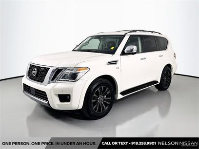 Used 2020 Nissan Armada Platinum w/ Captain's Chairs Package
