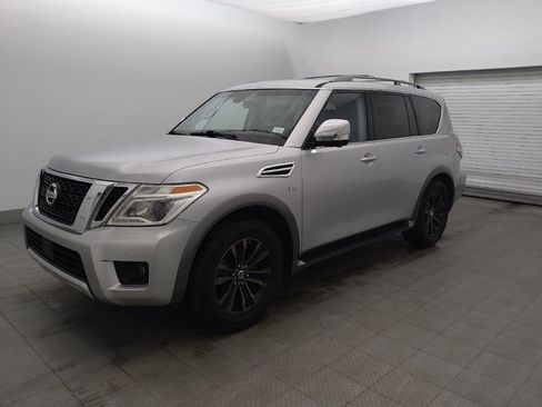 Used 2017 Nissan Armada Platinum w/ Captain Seat Package RWD image 2