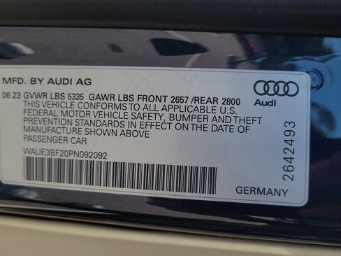 Used 2023 Audi A6 Premium Plus w/ Premium Plus Package AWD/4WD image 27