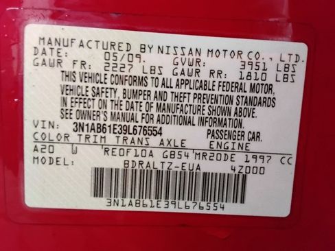 Used 2009 Nissan Sentra 2.0 SR FE+ FWD image 21