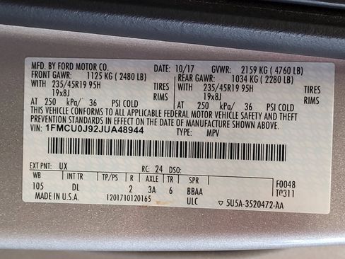 Used 2018 Ford Escape Titanium FWD image 33