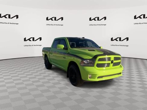 Used 2017 RAM 1500 Sport w/ Sublime Green Sport Package image 4