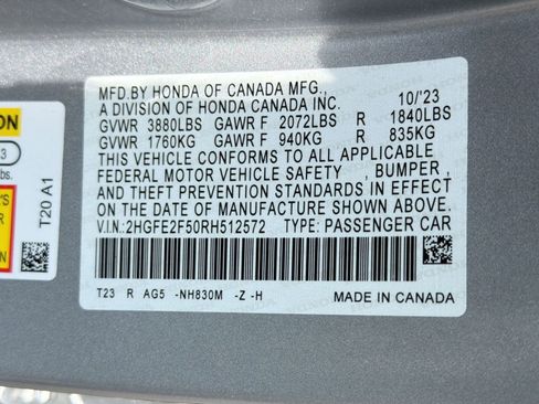 Used 2024 Honda Civic Sport image 18