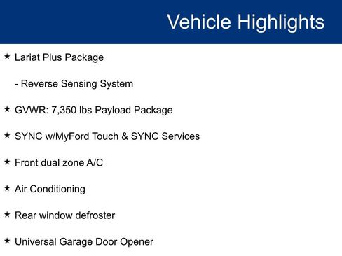 Used 2014 Ford F150 Lariat w/ Equipment Group 501A Mid image 20