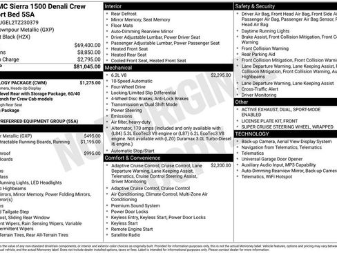 New 2026 GMC Sierra 1500 Denali w/ Technology Package image 8