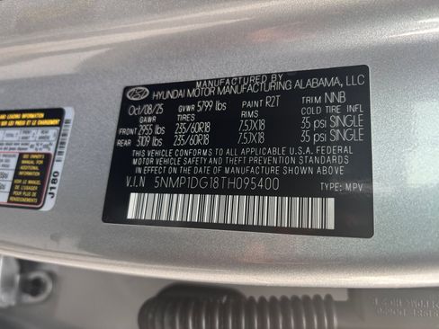 New 2026 Hyundai Santa Fe SE image 28