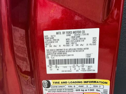 Used 2013 Ford F150 XLT w/ Luxury Equipment Group image 36