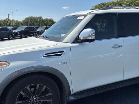 Used 2017 Nissan Armada Platinum w/ Captain Seat Package AWD/4WD image 2