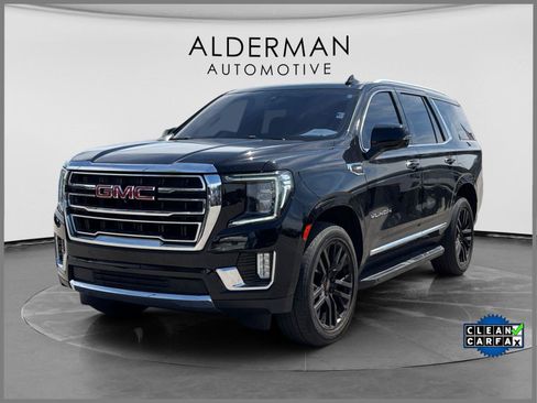 Used 2021 GMC Yukon SLT w/ SLT Luxury Plus Package AWD/4WD image 1