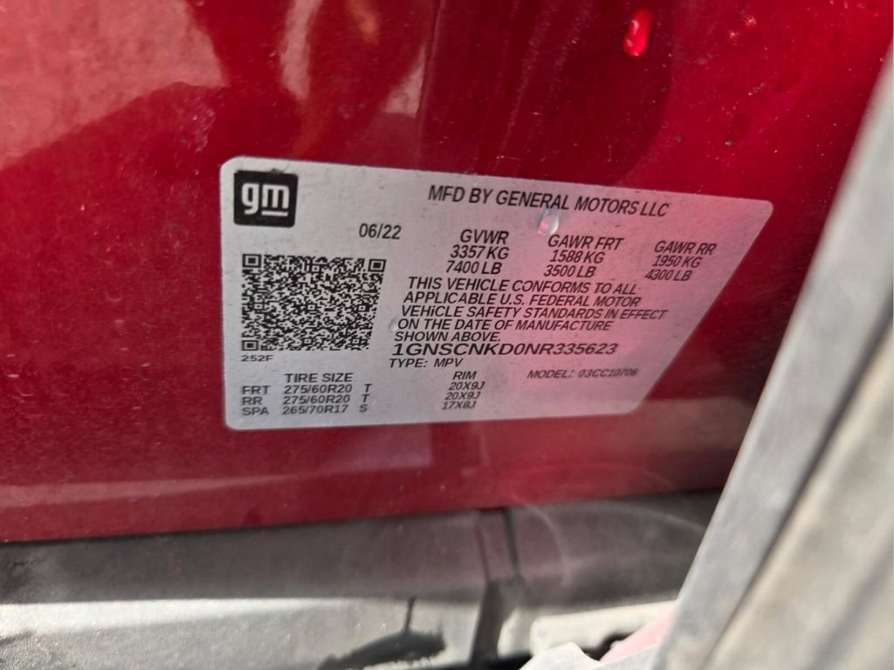 Used 2022 Chevrolet Tahoe LT w/ Luxury Package RWD image 33