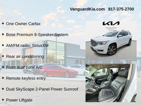 Used 2019 GMC Acadia Denali w/ Technology Package FWD image 6